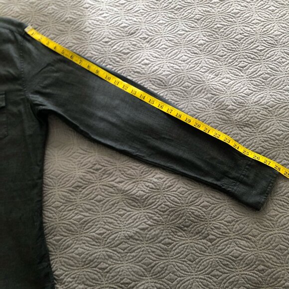 J. Crew Gray Shirt, Medium Tall - Picture 7 of 9